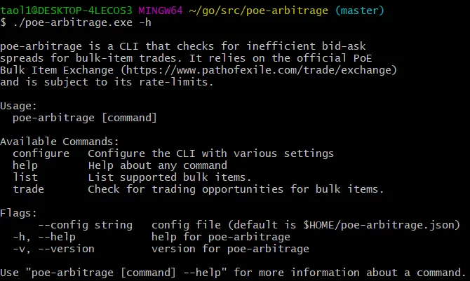 PoE Arbitrage